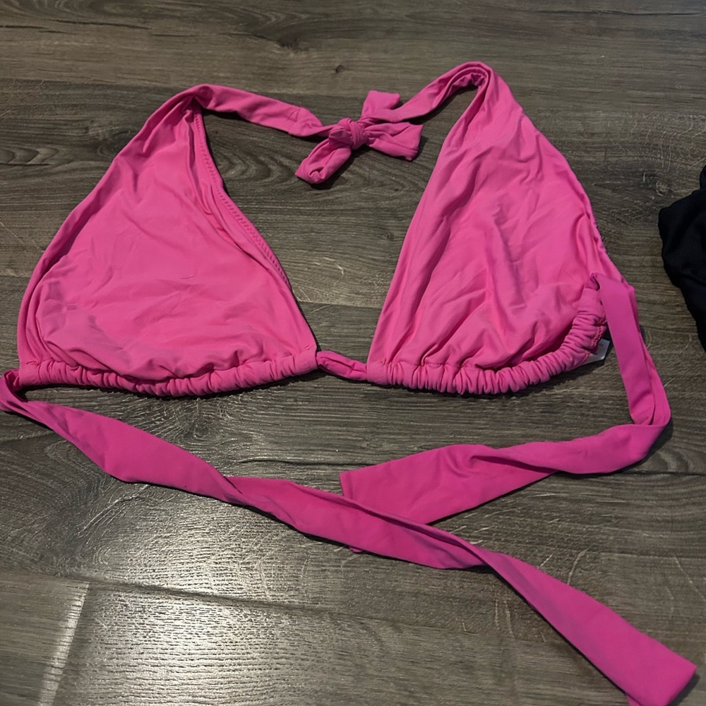 Tara Grinna triangle bikini top